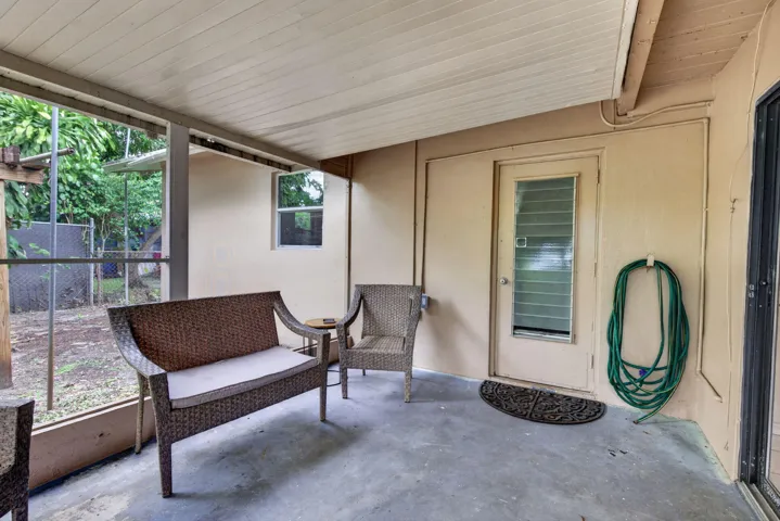 Screened in Patio