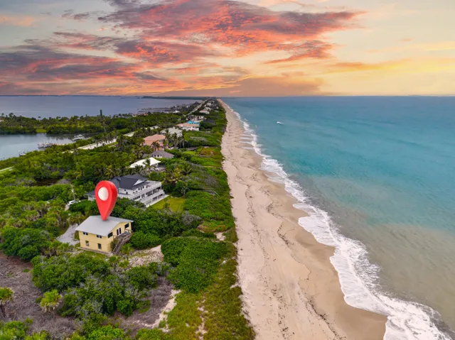 Beach front