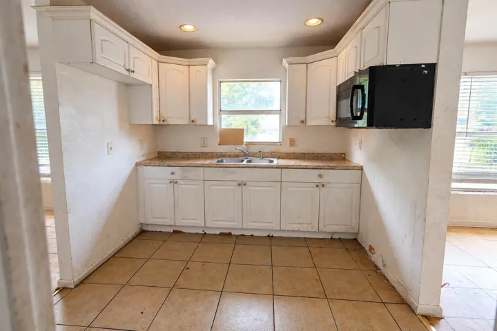 Galley Kitchen in Natural Light