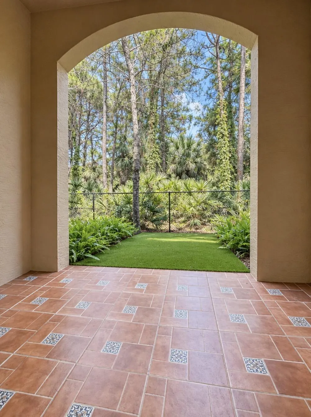 Private Covered Patio