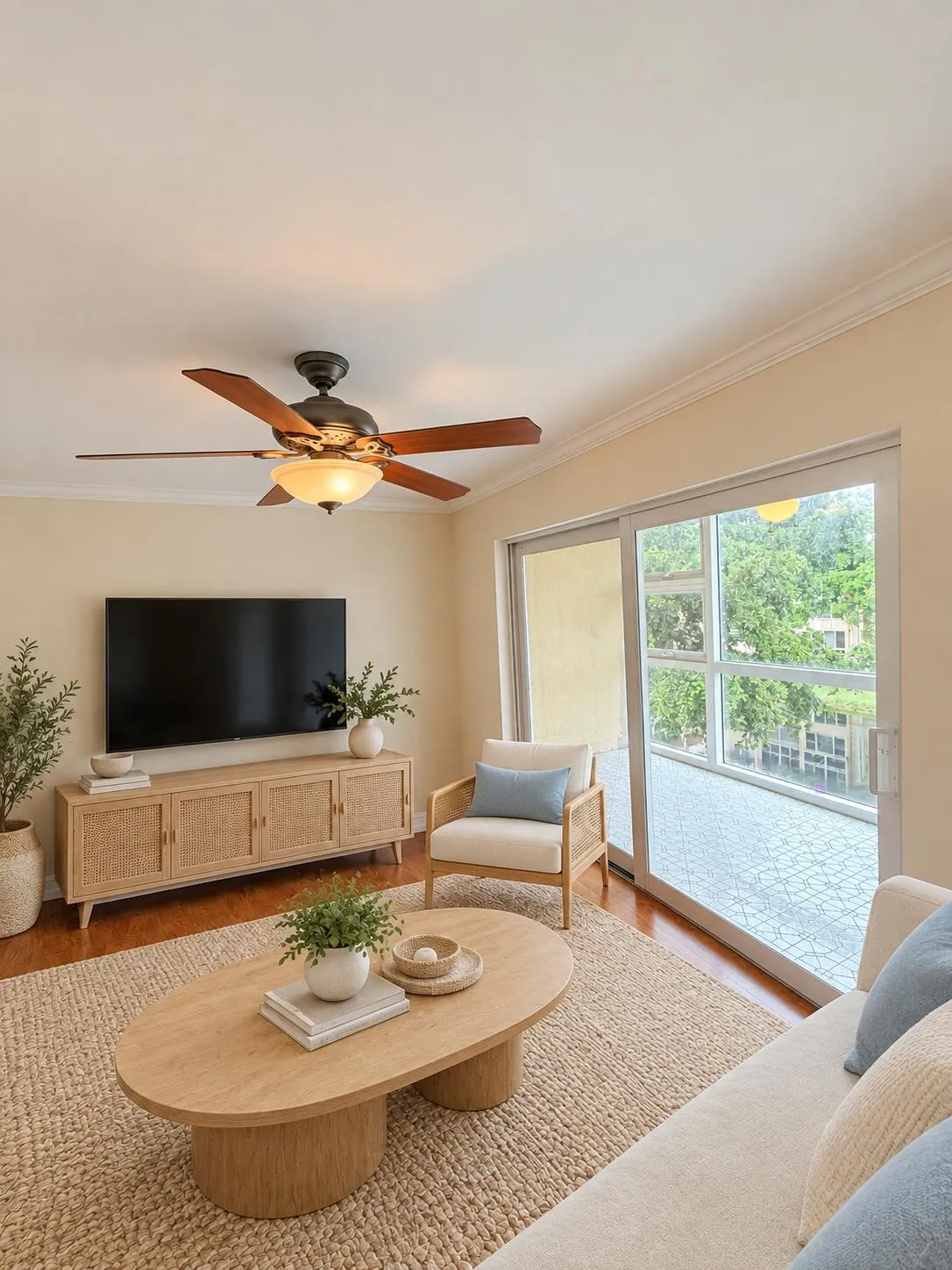 Staged Living Room