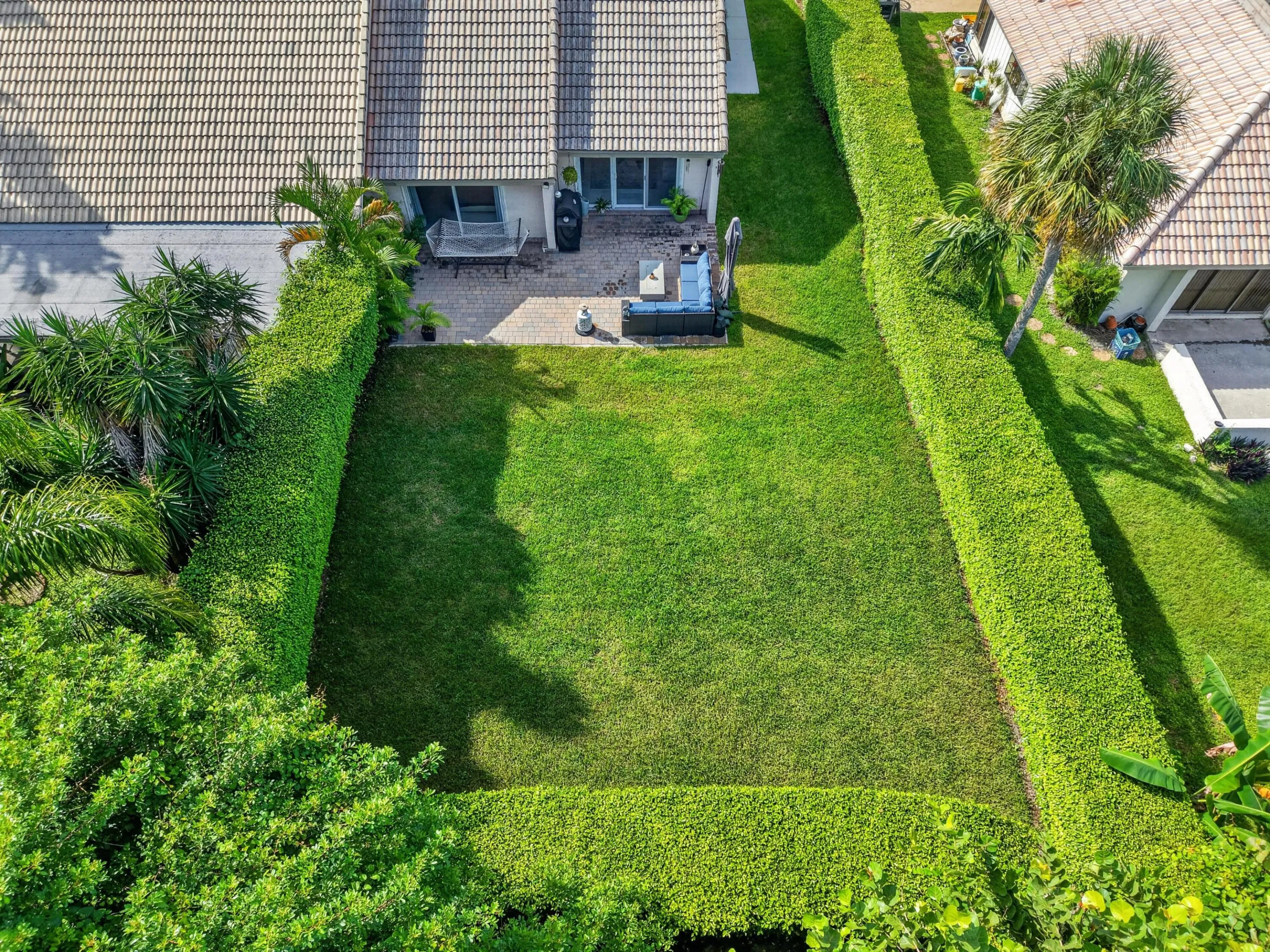 aerial view-backyard
