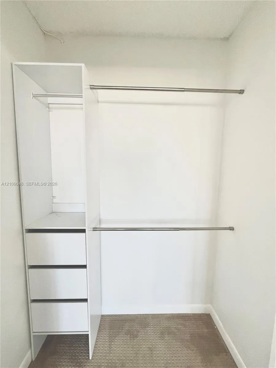 primary bedroom second closet