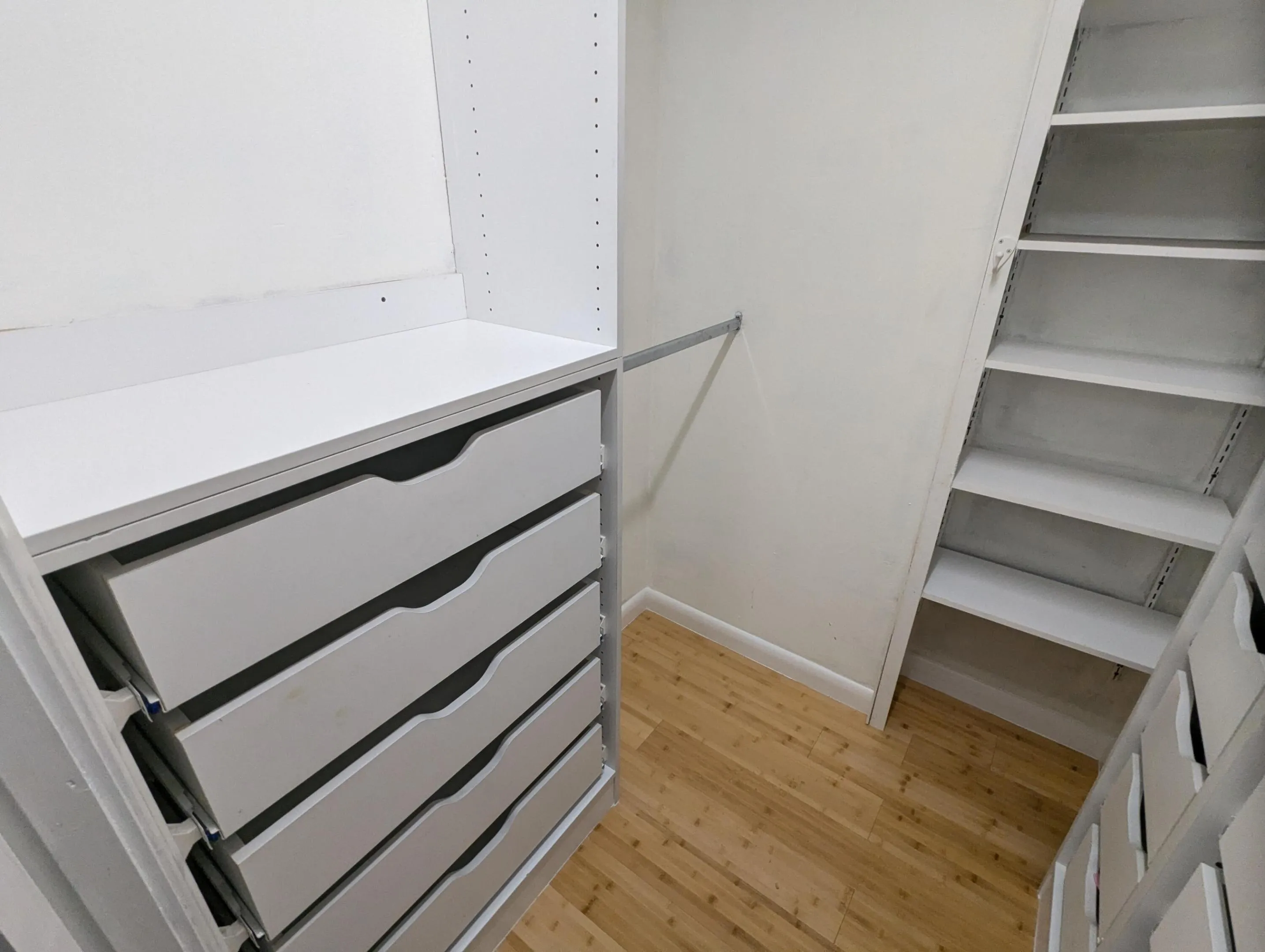 Walk in closet.