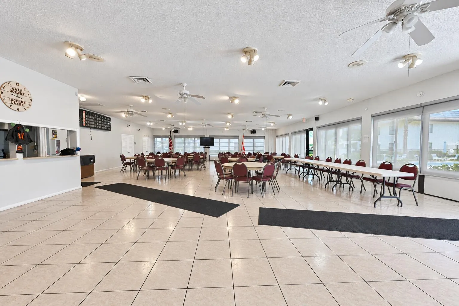 Clubhouse interior