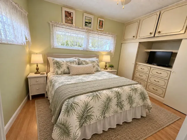 This shows a single bed