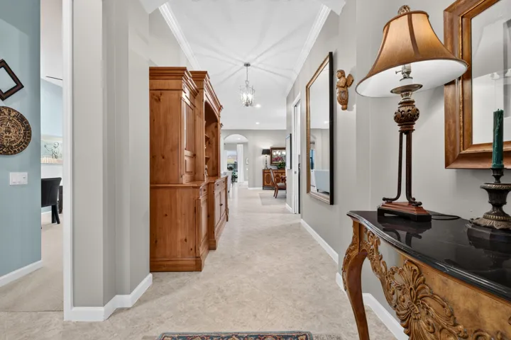 Wide Entry Hallway