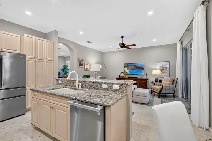 Center Island, Miele Stainless Dishwasher
