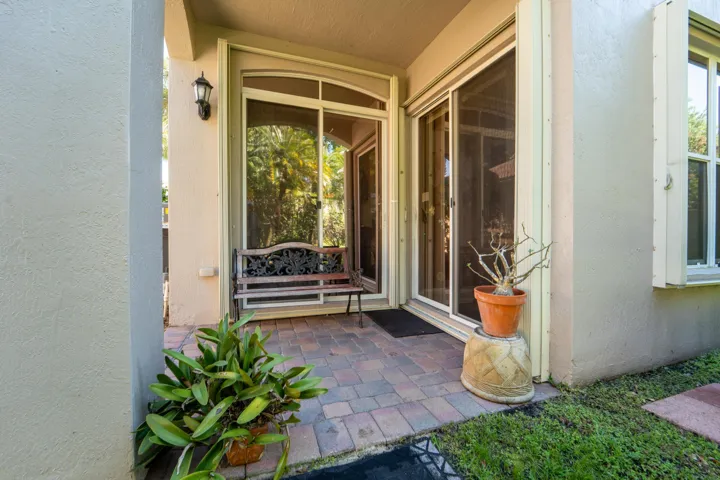 Sliders to Breakfast Nook and Living Room