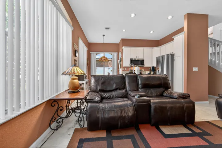 Family Room open to Kitchen