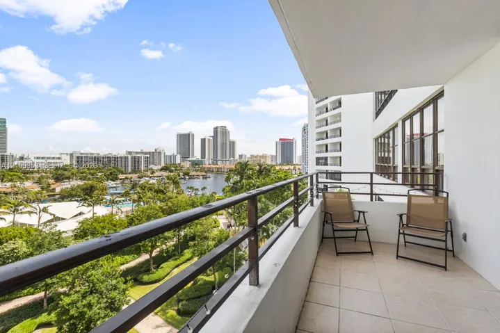 Private balcony