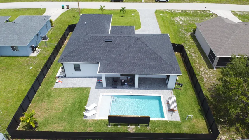 Aerial Pool Photo