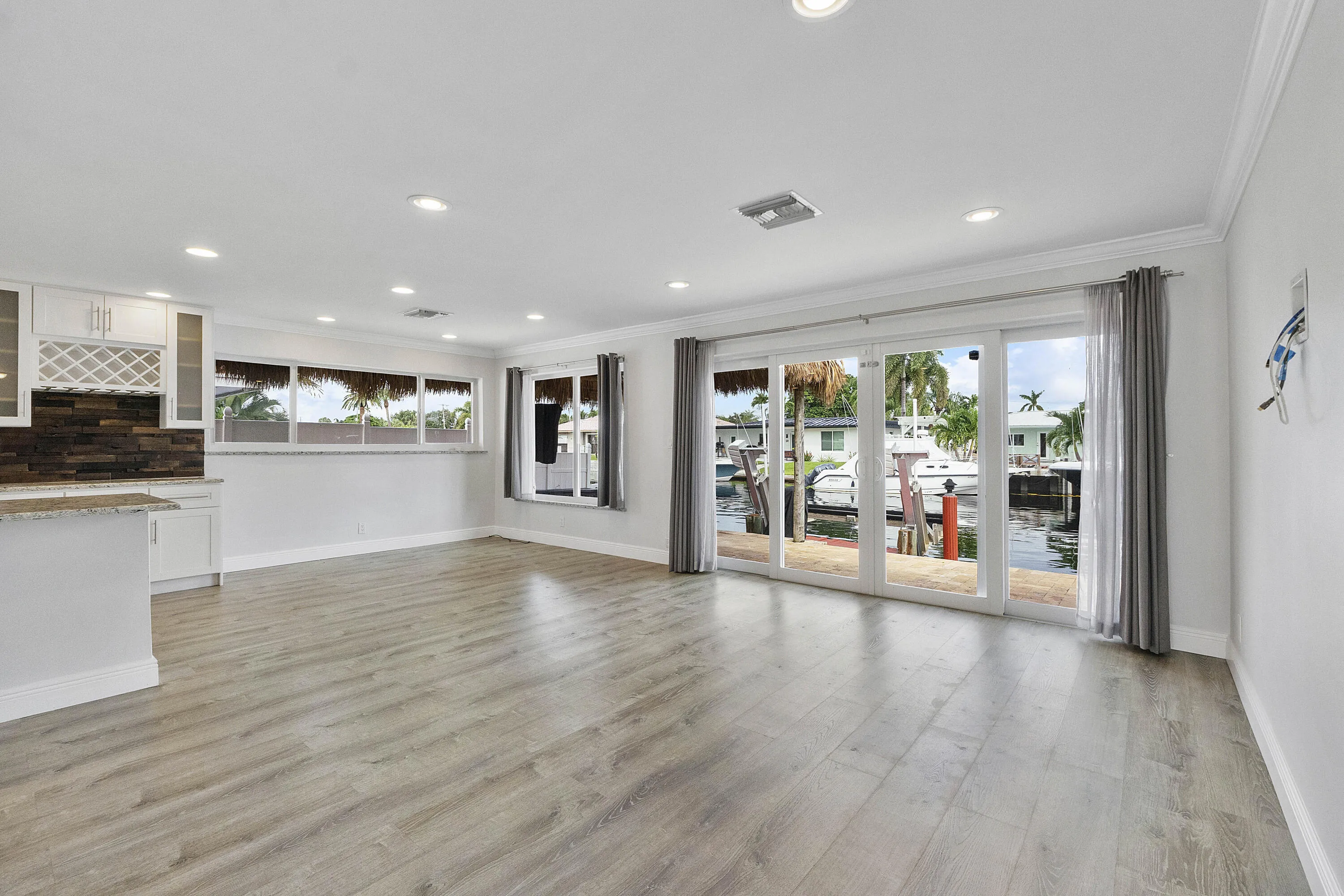 open floor plan