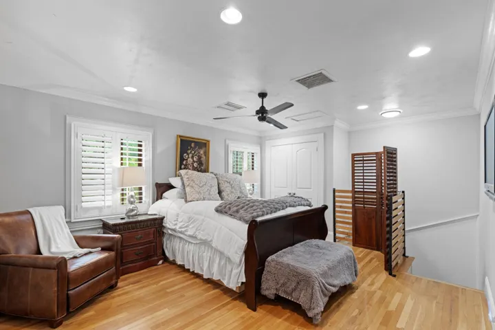 3rd bedroom on guest side staircase 2nd floor.
