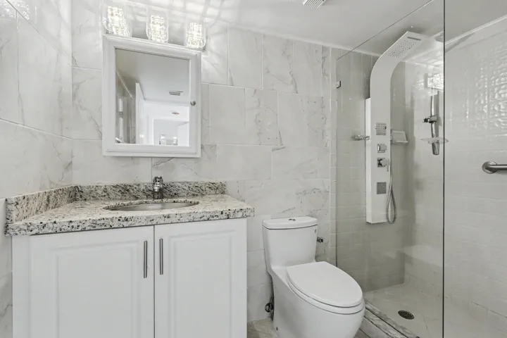 Remodeled bathroom