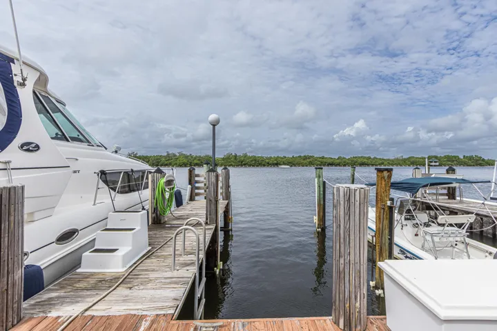 Dedicated boat slip