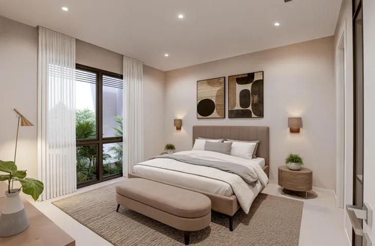 Guest Bedroom Rendering