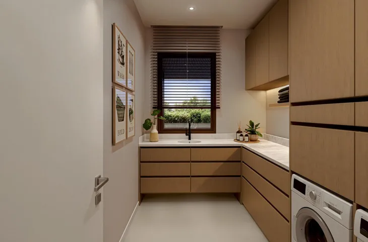 Laundry Room Rendering