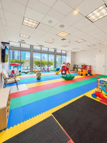 Kids play room.