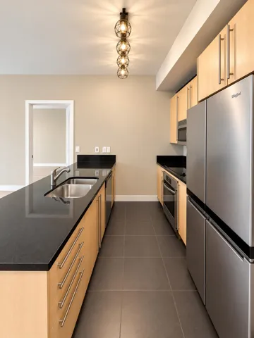 Granite Countertops and Stainless Steel Appliances.