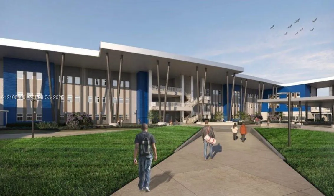 New elementary school under construction with completion scheduled for next year