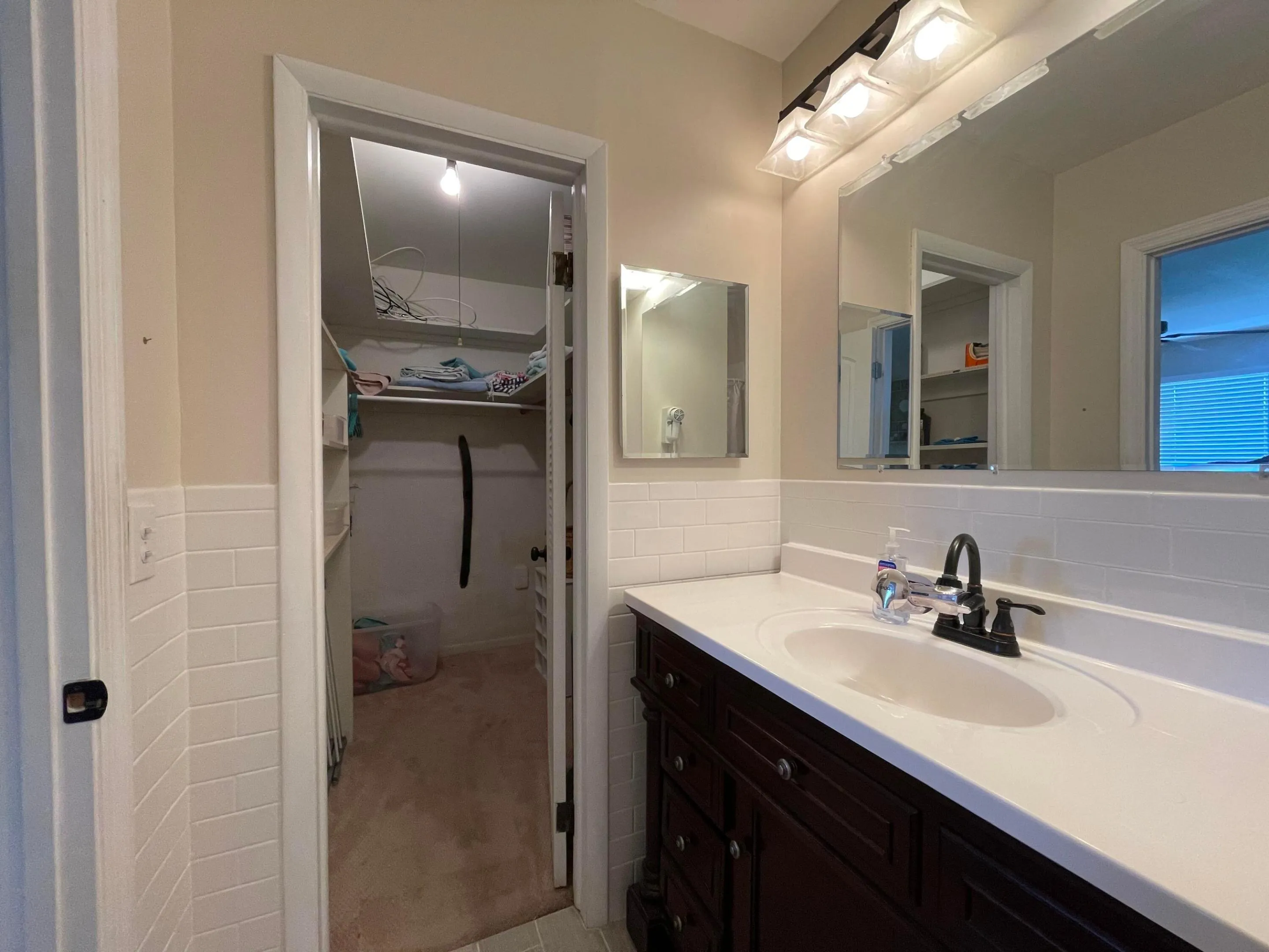 Walk-In Closet off of main bathroom