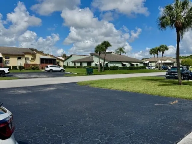 front parking area