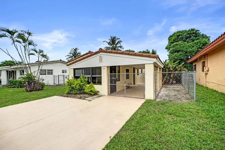 Front Carport Fence