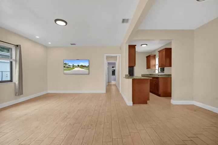 Living Room and Kitchen