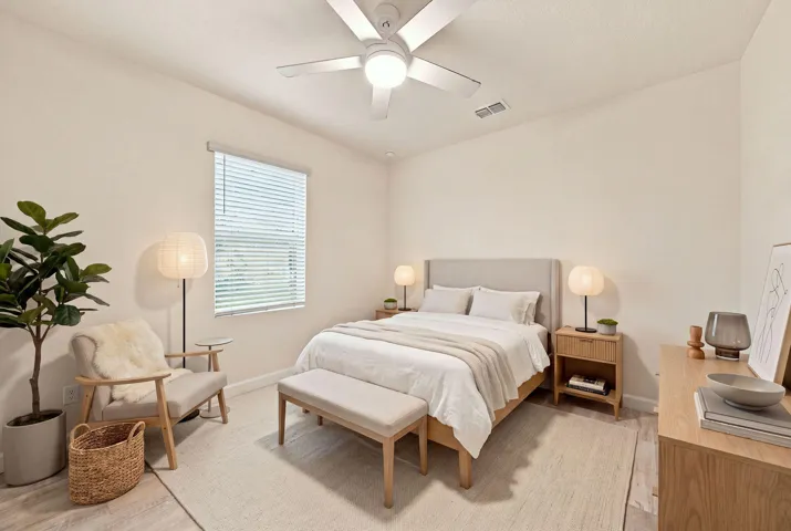Virtual staging-Guest bedroom 2