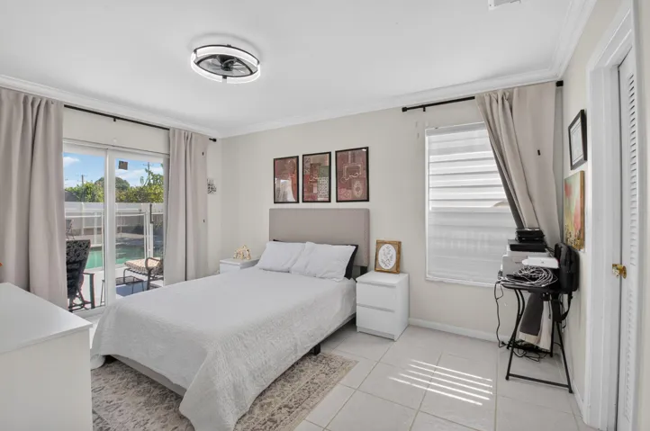 Third Bedroom with access to Lanai