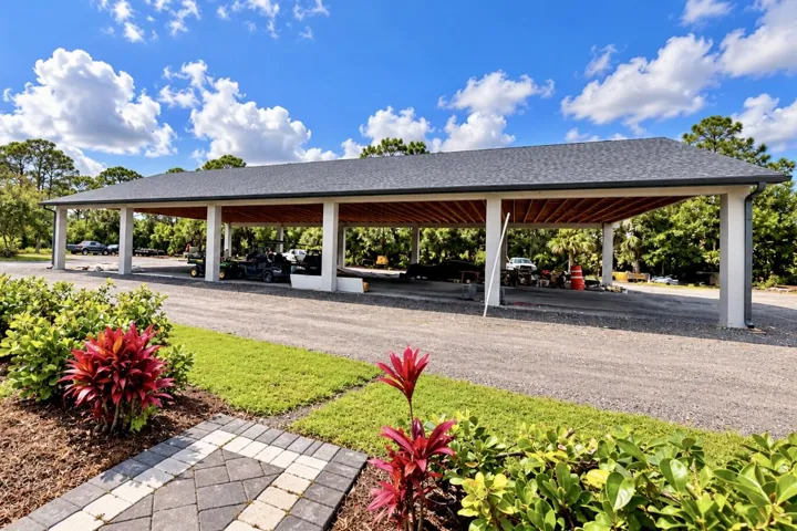 5000 Sf Covered Pavilion. Host Parties and events, Plenty of Parking or Covered Workspace.