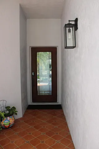 Entrance doorway