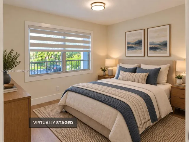 Secondary Bedroom- Virtually Staged