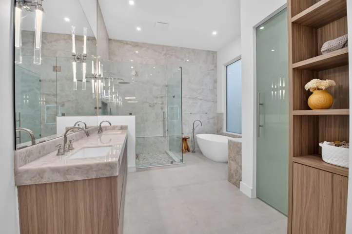 primary bathroom