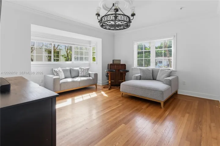 Spacious family room offering flexible space for dining and entertaining.