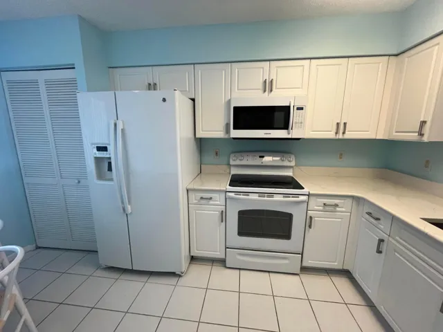 updated kitchen area