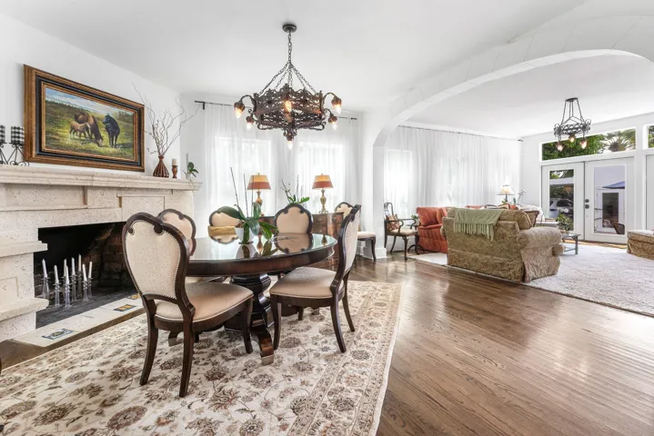 Dining area.