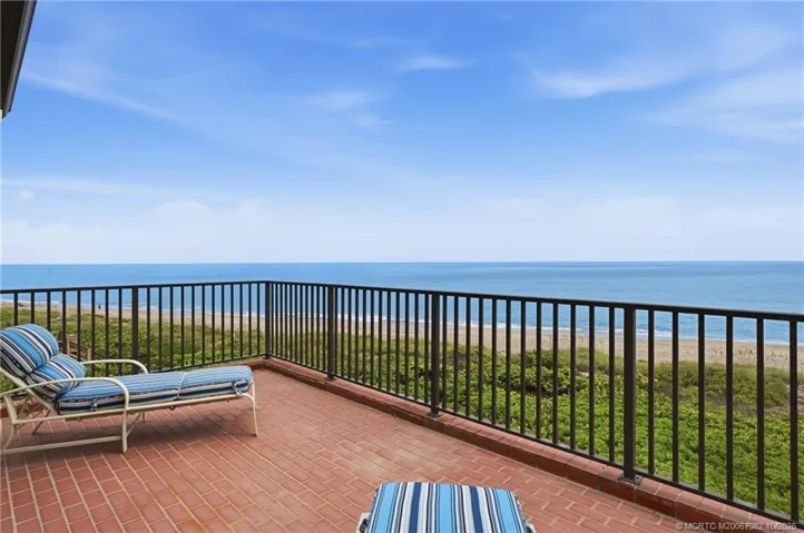 Generous outdoor space directly off the primary suite, ideal for lounging while enjoying the ocean views and coastal breeze.