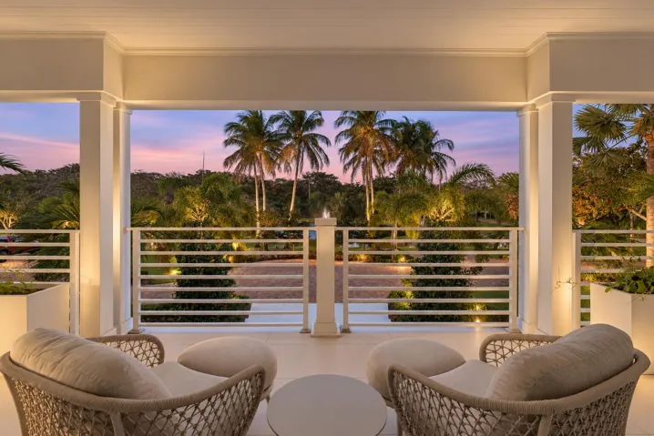 VIEW FROM BALCONY