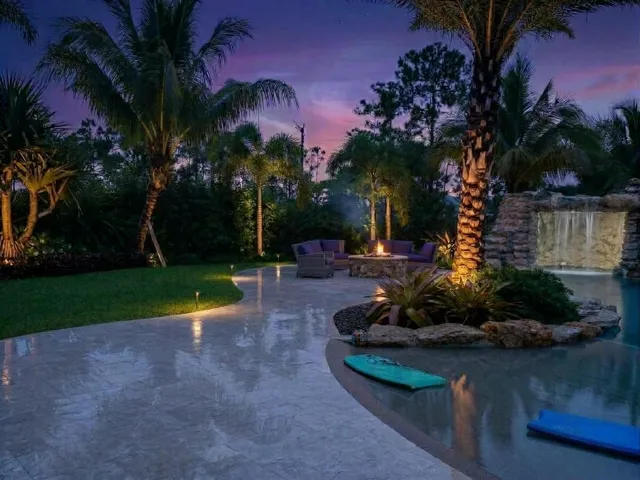 Stunning evening lights