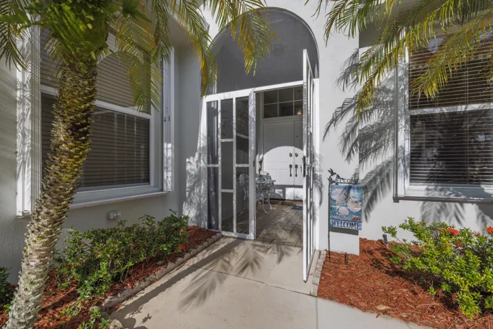Screened In Front Entrance