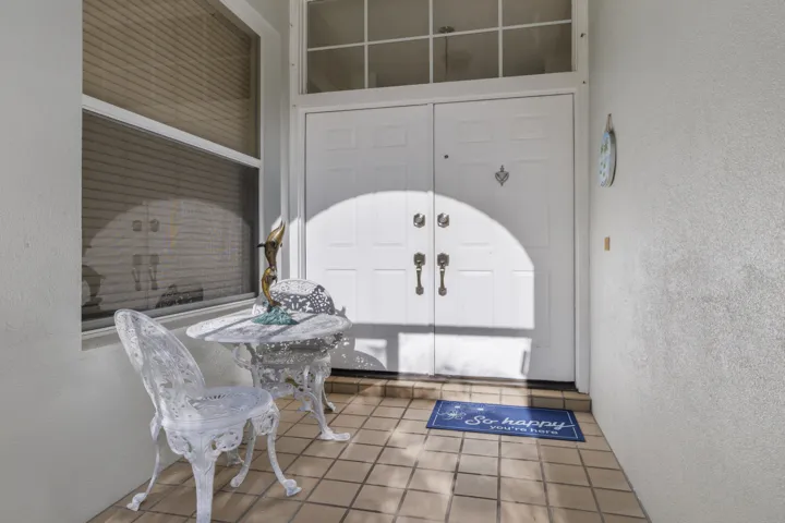 Screened In Front Entrance