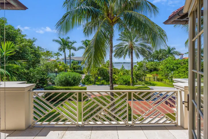 Balcony with Water Views off of Primary Sitting Room