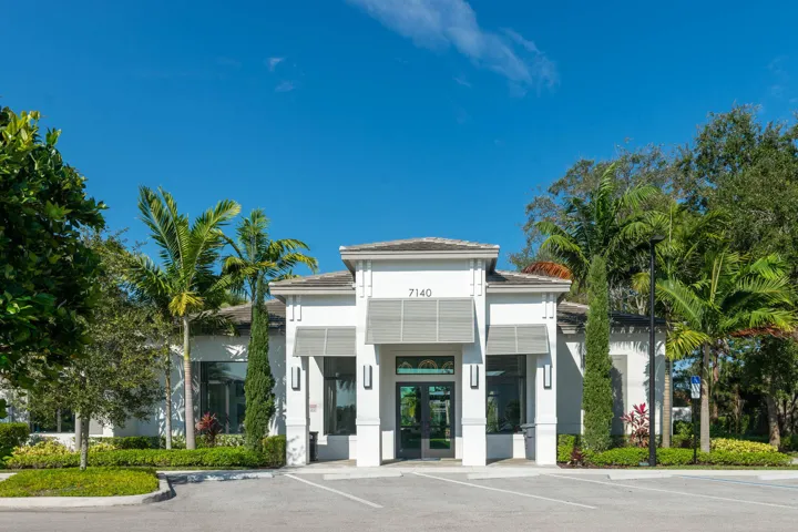 Front of club house