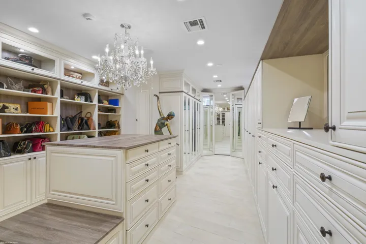 Her dressing room