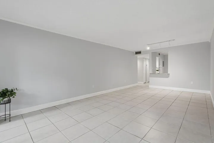 Looking at living room from patio area