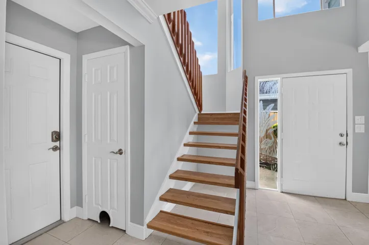 Storage under stairs