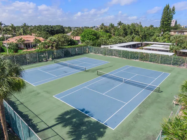 Your own private tennis/ pickleball court