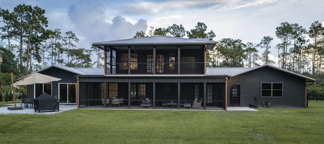 back of the house